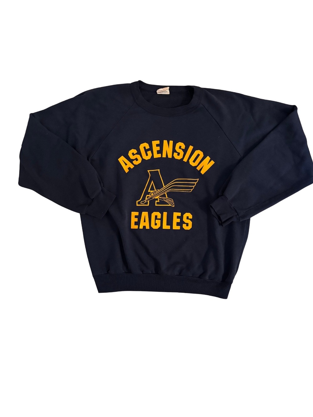 1980’s Ascension Eagles Navy Crewneck Sweatshirt